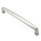 Cauldham Solid Kitchen Cabinet Handles (7-1/2" Hole Centers) - Drawer/Door Hardware - Style T765 - Satin Nickel